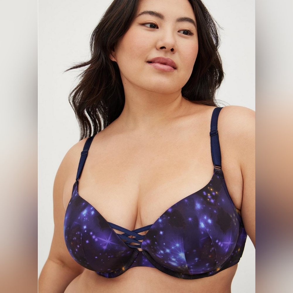 NWT Torrid 360 plunge XO push up bra 38C